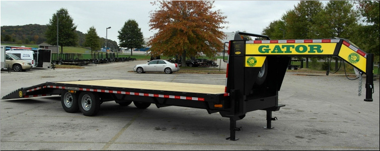 Gooseneck flat bed trailer for sale14k  Pike County, Kentucky